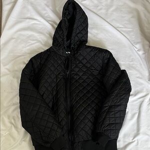 Men's NovaMen Black Quilted Puffer Jacket